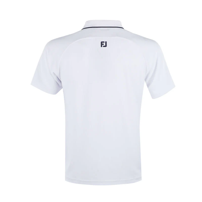 FOOTJOY Japan Chest Line Men's Polo (White) - Image 2