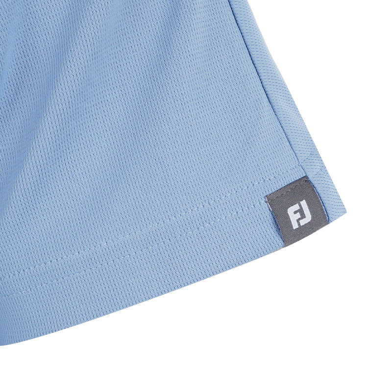 FOOTJOY Japan Bicolor Men's Mock Shirt (Blue) - Image 4