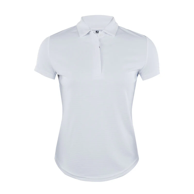 FOOTJOY Jacquard Women's Polo (White)