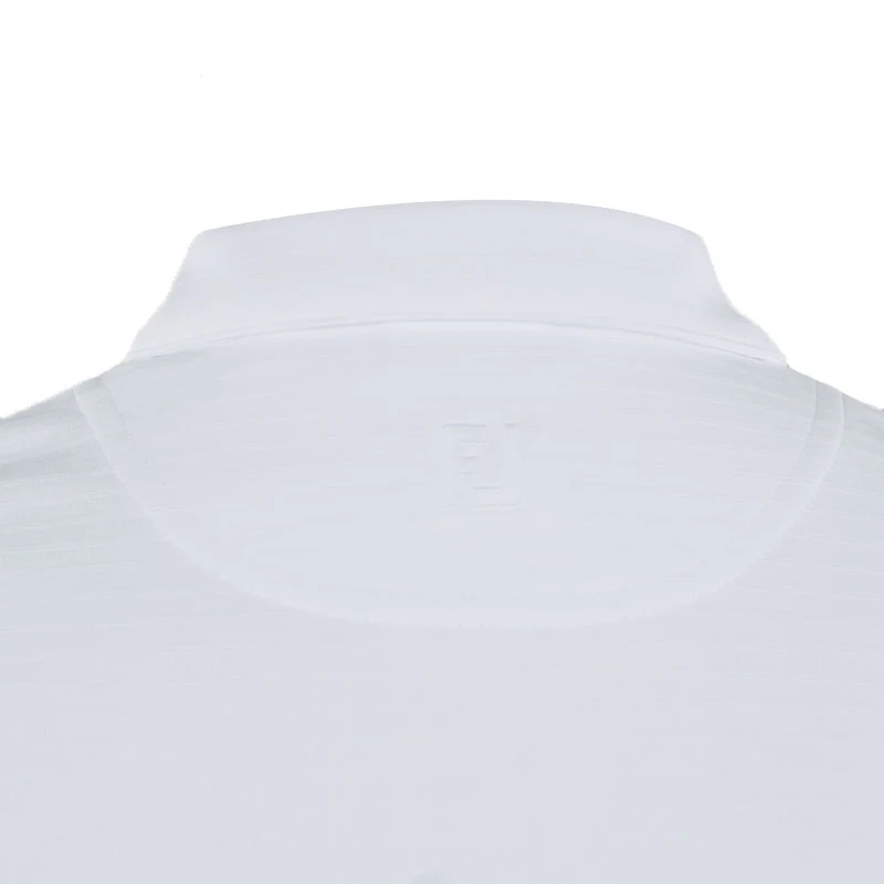 FOOTJOY Jacquard Women's Polo (White) - Image 4