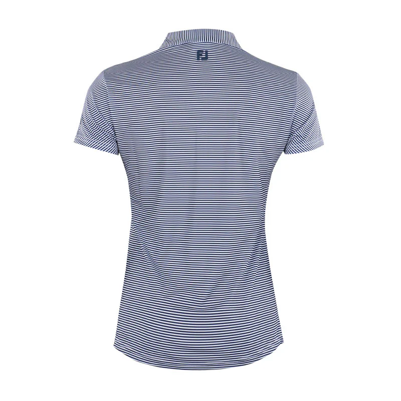 FOOTJOY Stripe Women's Polo (Navy) - Image 2