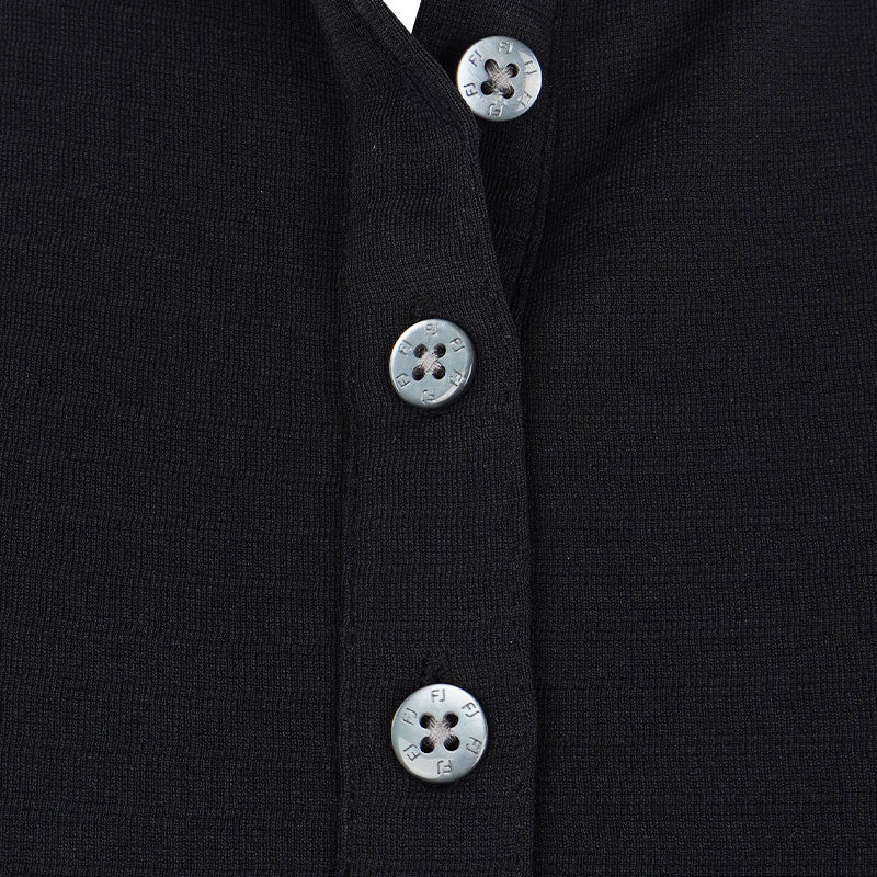 FOOTJOY Tipped Collar Women's Polo (Black) - Image 3