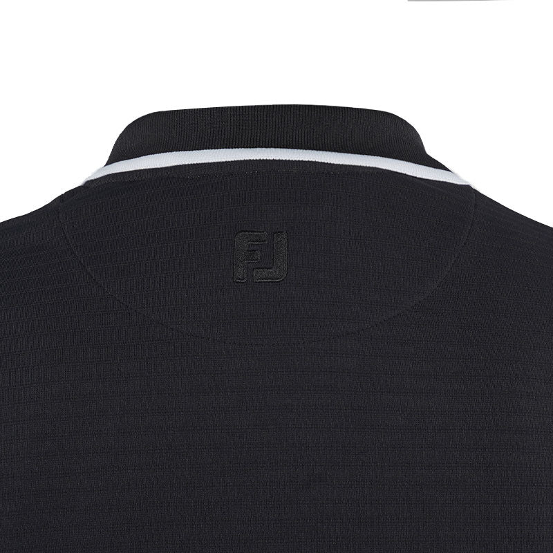 FOOTJOY Tipped Collar Women's Polo (Black) - Image 4