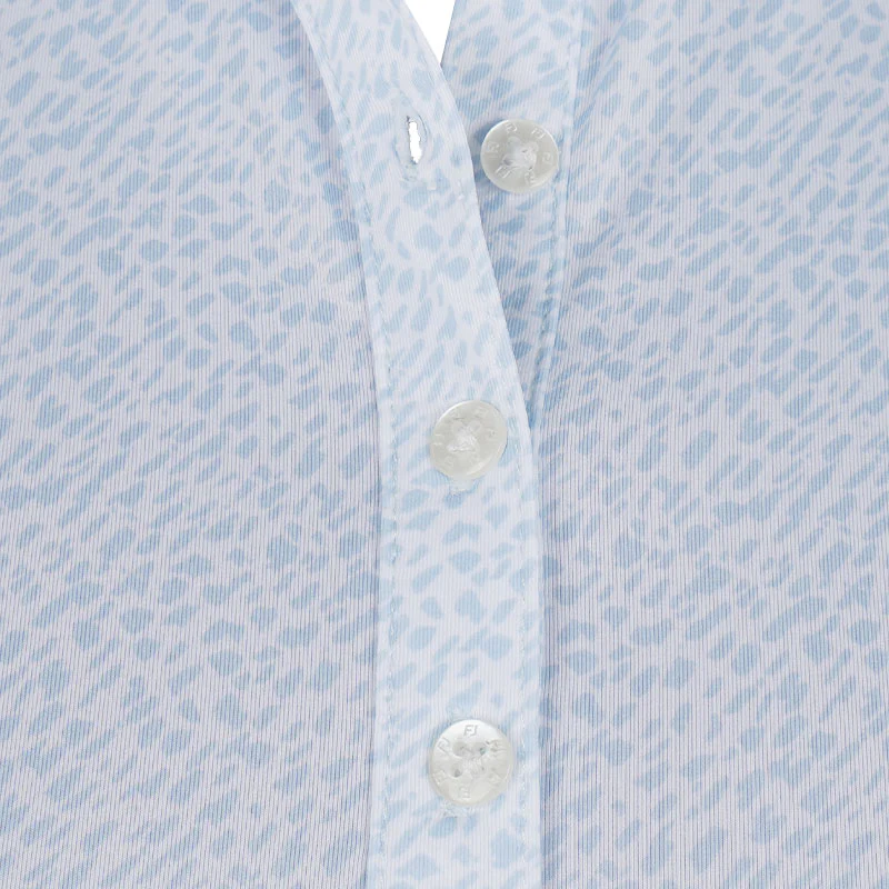 FOOTJOY Print Women's Polo (Blue) - Image 3