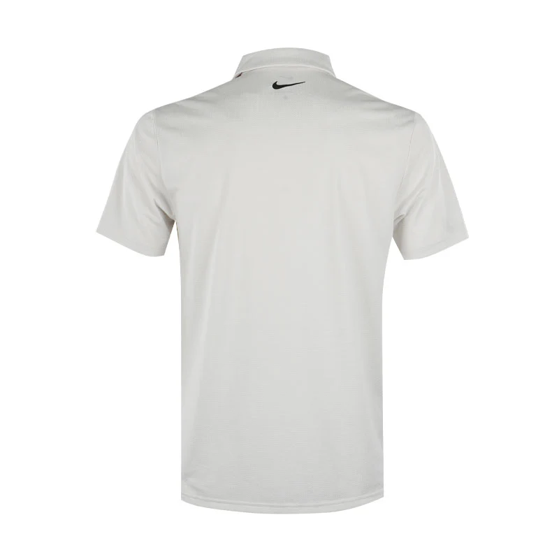 NIKE Tour Dri-FIT Men's Jacquard Polo (White) - Image 2