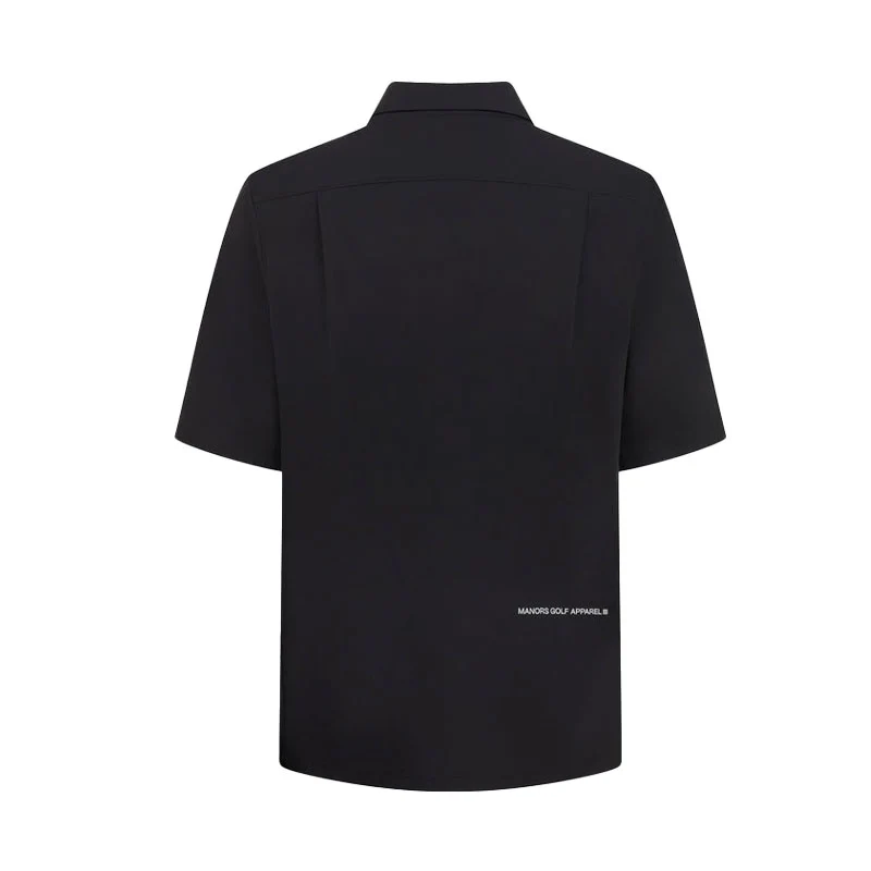 MANORS Tailored Frontier Men's Polo (Black) - Image 2