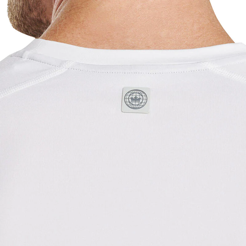 PETER MILLAR Aurora Performance Men's T-Shirt (White) - Image 4
