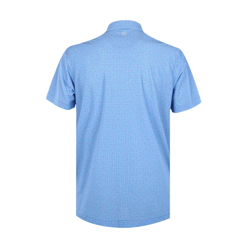 PETER MILLAR Casa Nova Mesh Performance Mesh Polo (Blue Sea) - Image 2
