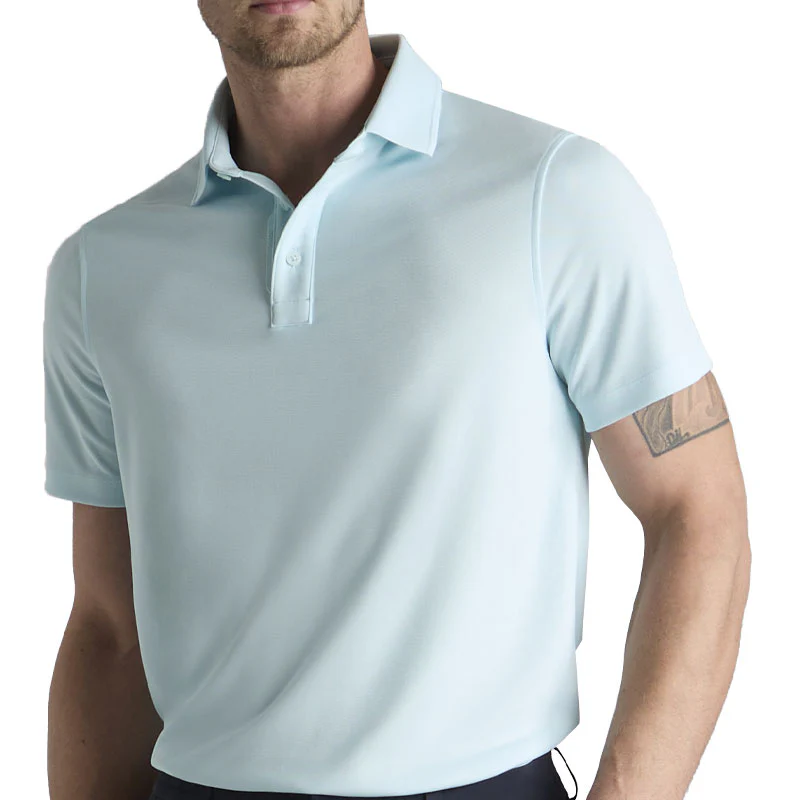GFORE Essential Men's Performance Pique Polo (Daybreak) - Image 3
