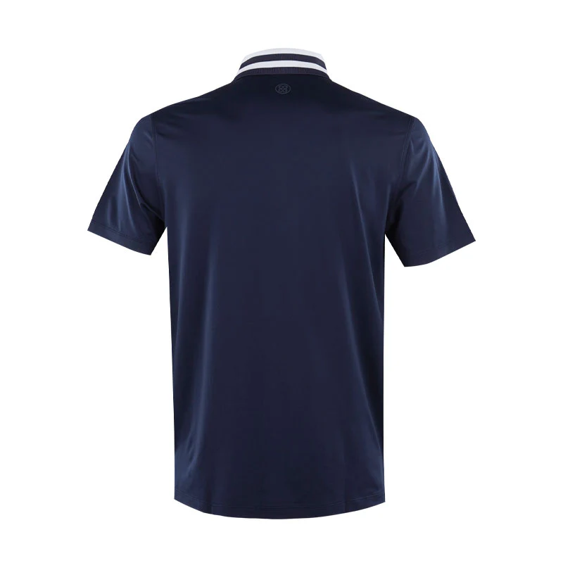 GFORE Embroidered Tech Men's Jersey Polo (Twilight) - Image 2