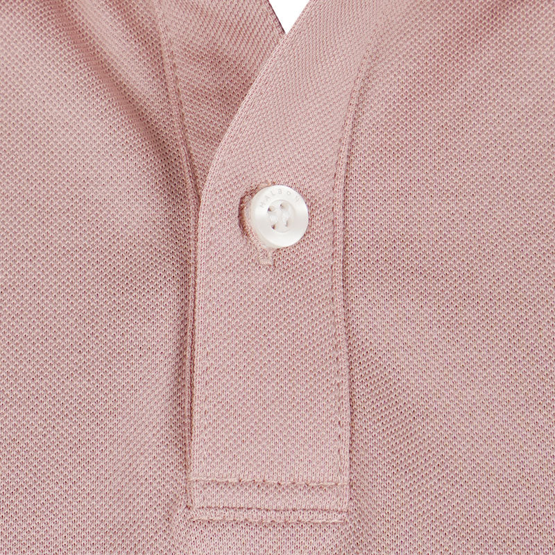 MALBON GOLF Gigi Women's Cropped Polo (Rose) - Image 3