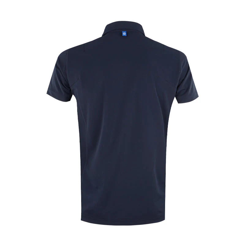 LE COQ SPORTIF GOLF Classic Plain Men's Polo (Navy) - Image 2