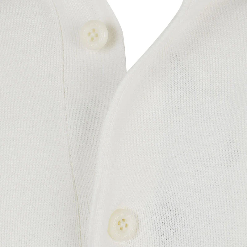 LE COQ SPORTIF GOLF Basic Knit Men's Polo (White) - Image 3
