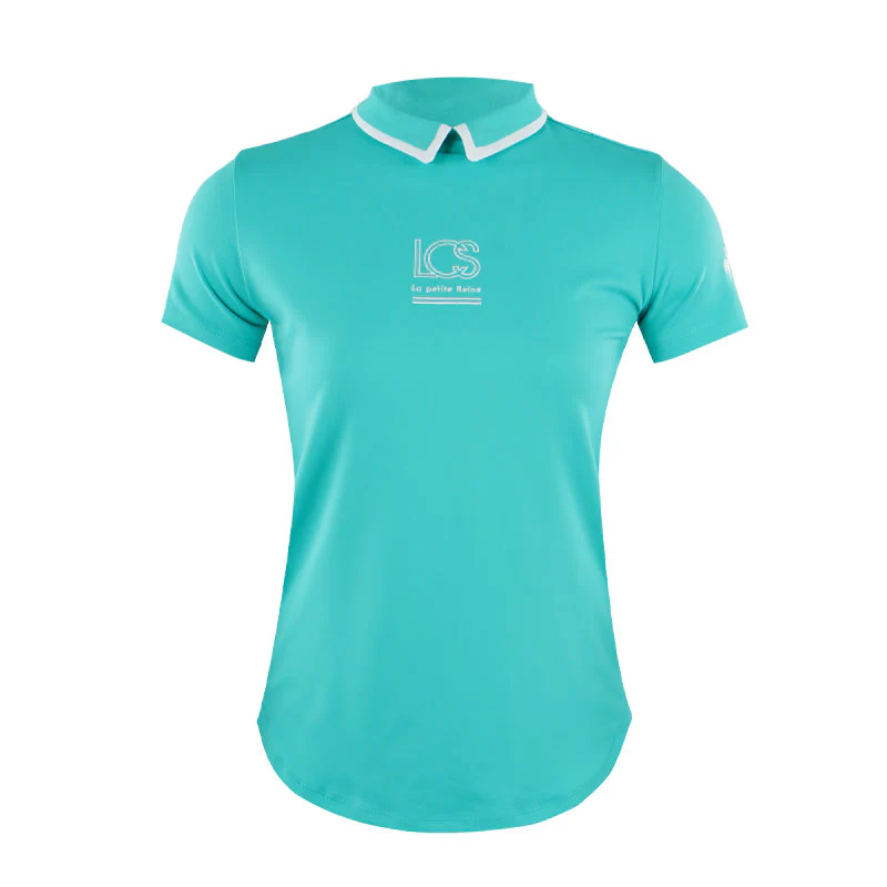 LE COQ SPORTIF GOLF Collar Women's Polo (Emerald)