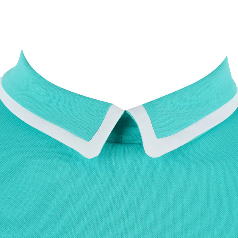 LE COQ SPORTIF GOLF Collar Women's Polo (Emerald) - Image 3