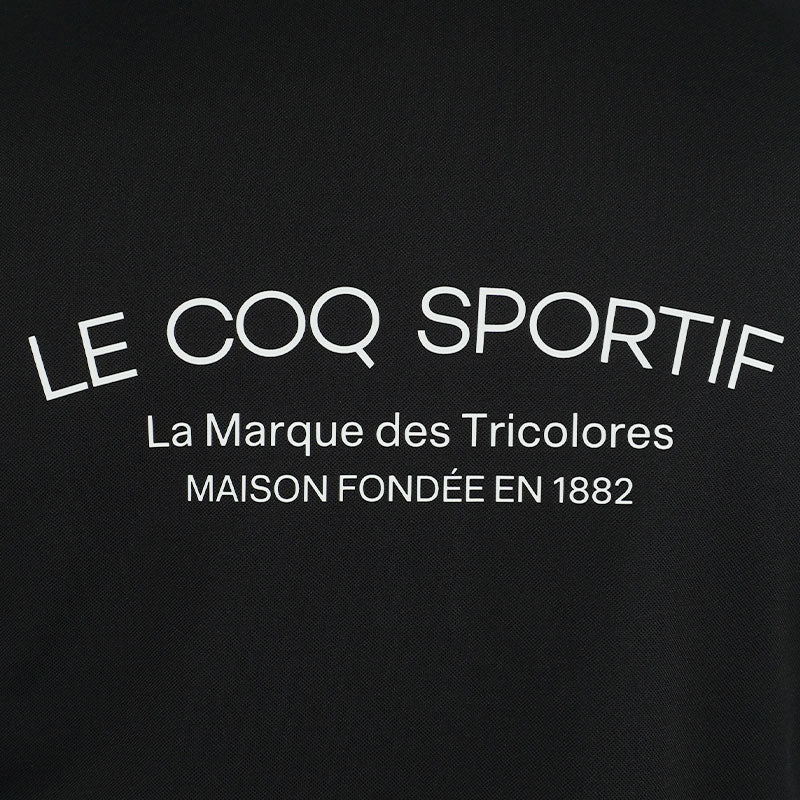 LE COQ SPORTIF GOLF A-Line Women's Polo (Black) - Image 4