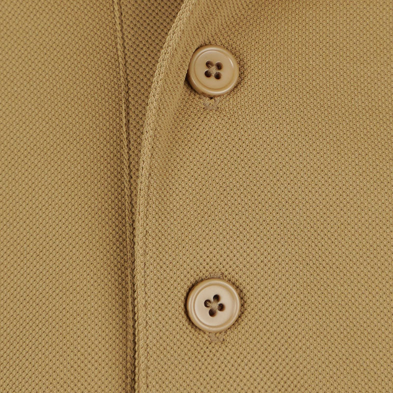 WAAC Loose Fit Men's Polo (Brown) - Image 3