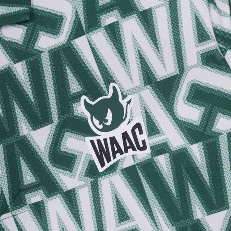 WAAC Athletic Squared WAAC Men's Polo (Green) - Image 4