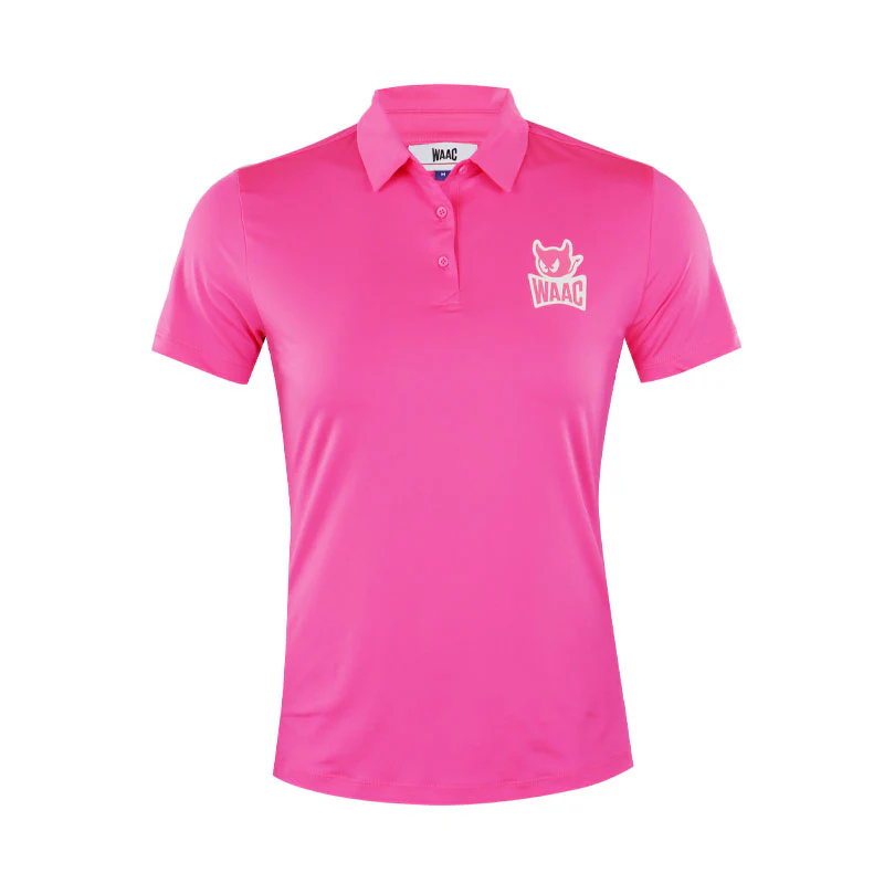 WAAC Athletic Neon Women's Polo (Heavy Pink)