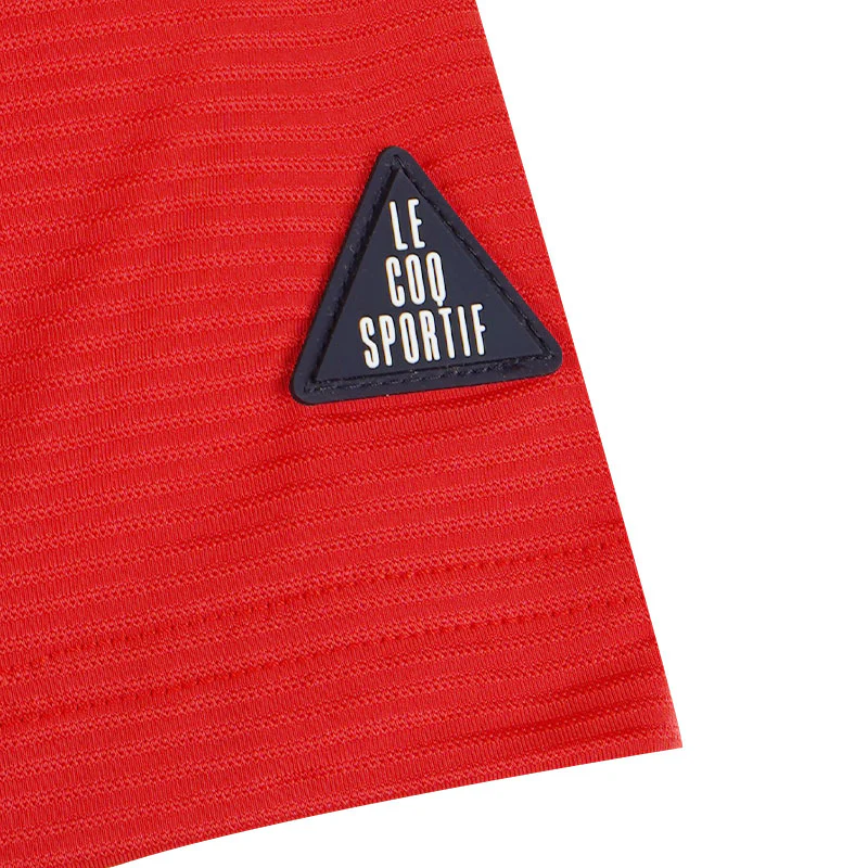 LE COQ SPORTIF GOLF Solid Men's Polo (Red) - Image 4