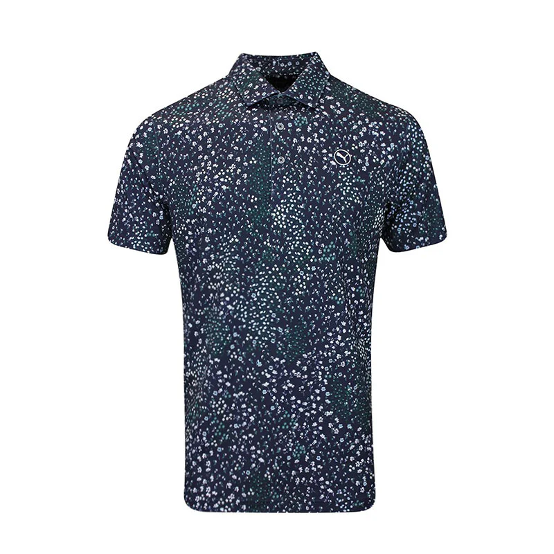 PUMA CLOUDSPUN Garden Boy's Polo (Deep Navy)