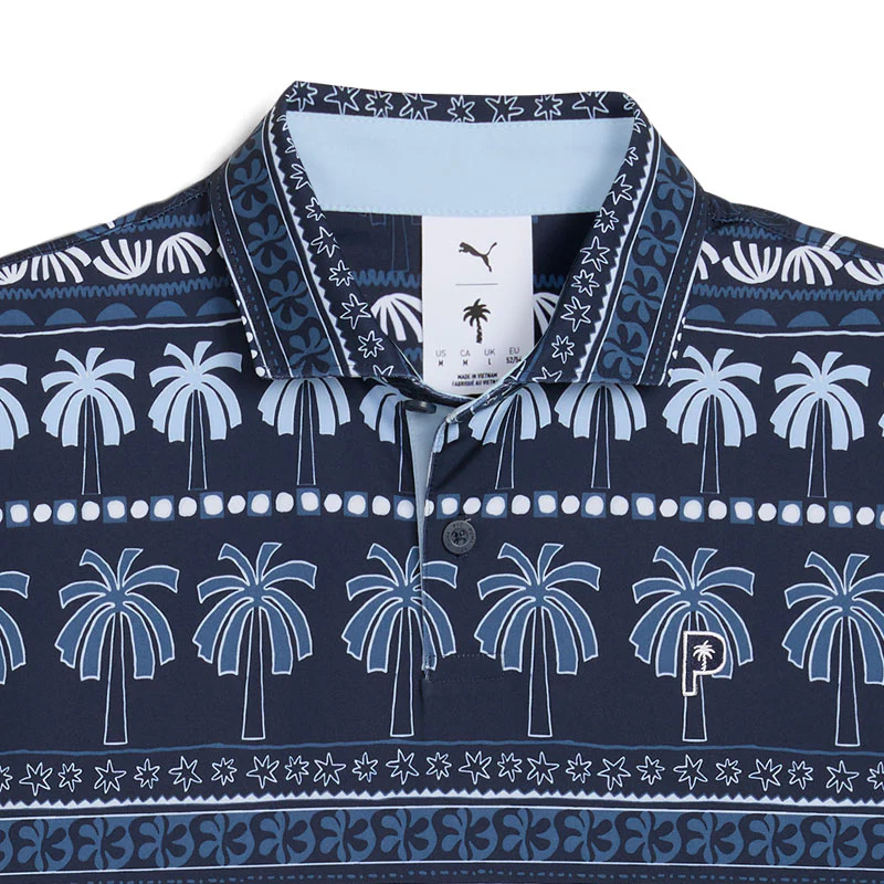 PUMA x PTC Hero Men's Polo (Deep Navy) - Image 4