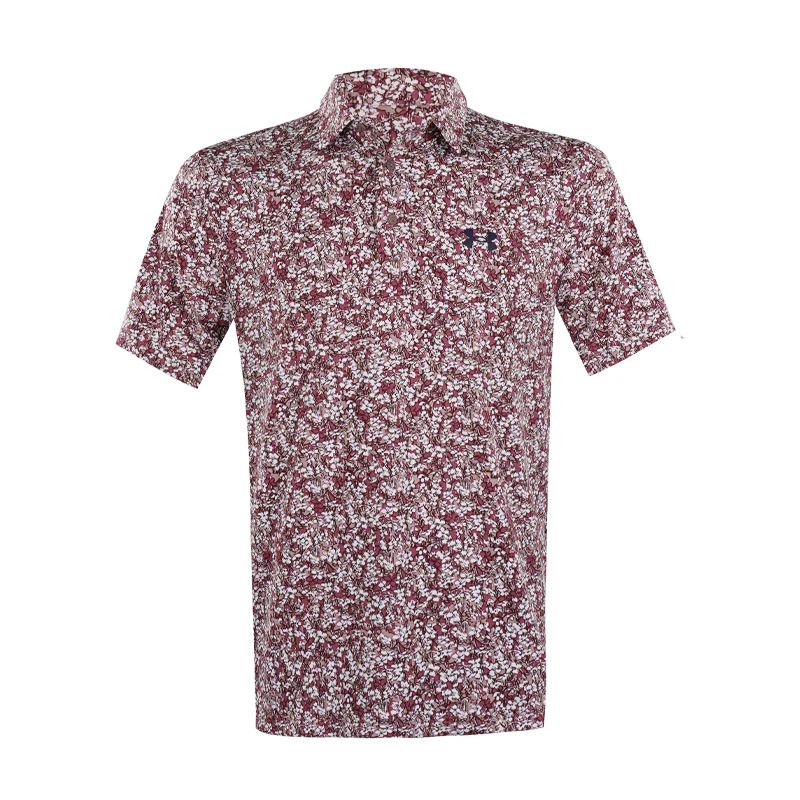 UNDER ARMOUR Playoff 3.0 Men's Printed Polo (Tourmaline)