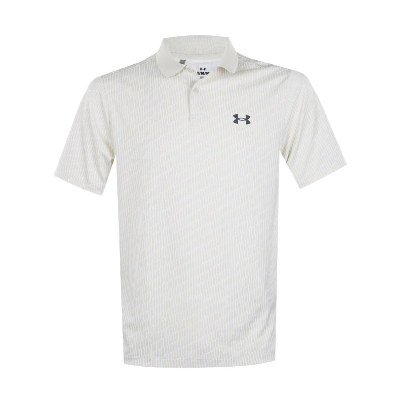 UNDER ARMOUR Matchplay Printed Men's Polo (Summit White)
