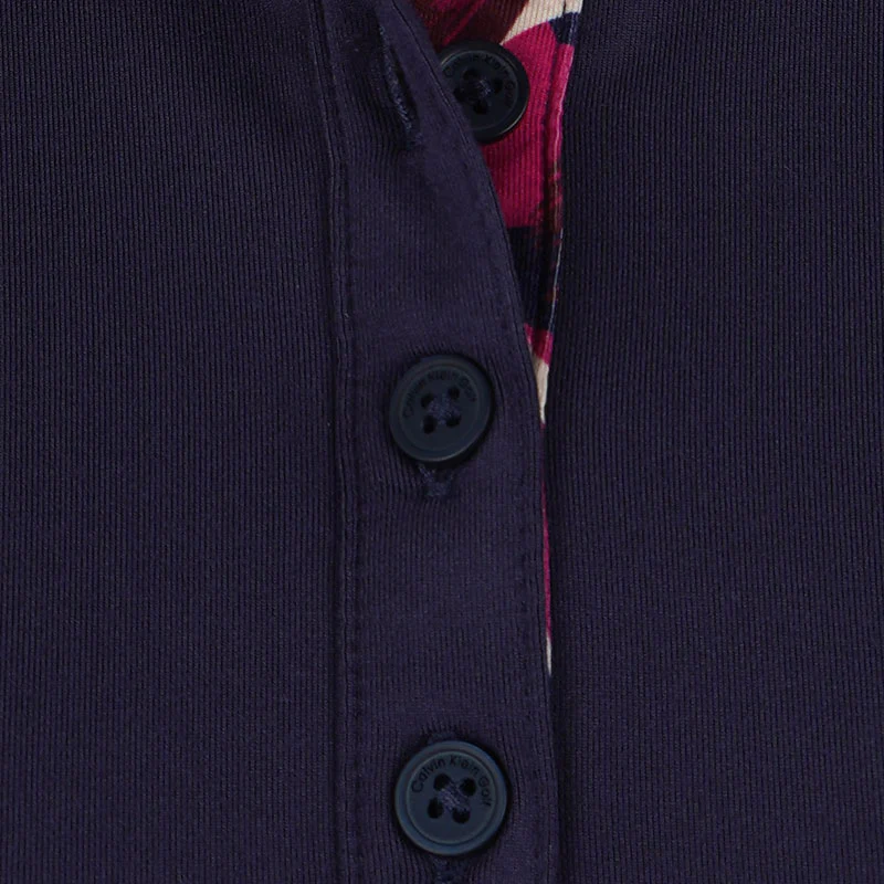 CALVIN KLEIN Vesey Women's Polo (Navy) - Image 3