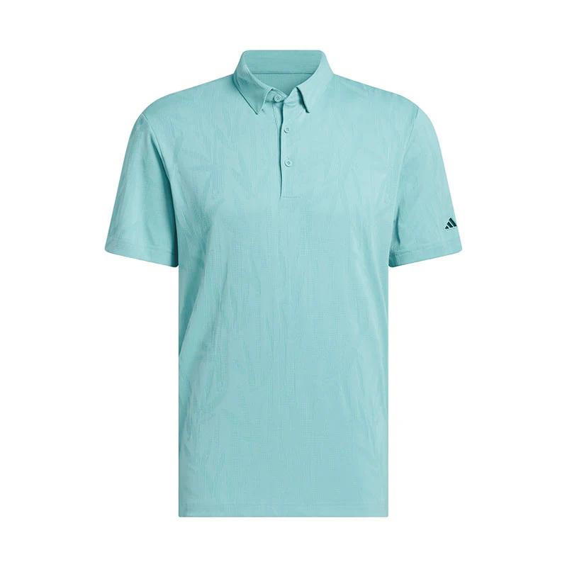 ADIDAS Go-To Textured Men's Polo (Blue)