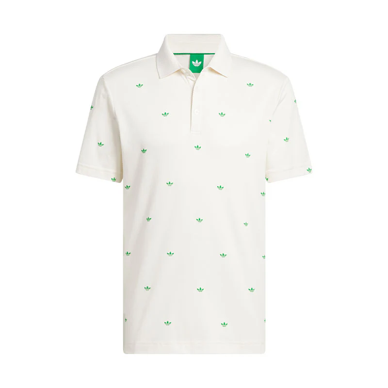 ADIDAS Originals Printed Trefoil Men's Polo (White)