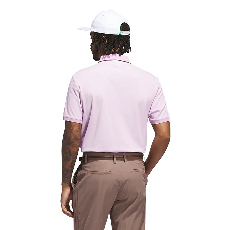 ADIDAS Originals Twistknit Trefoil Men's Polo (Lilac) - Image 2