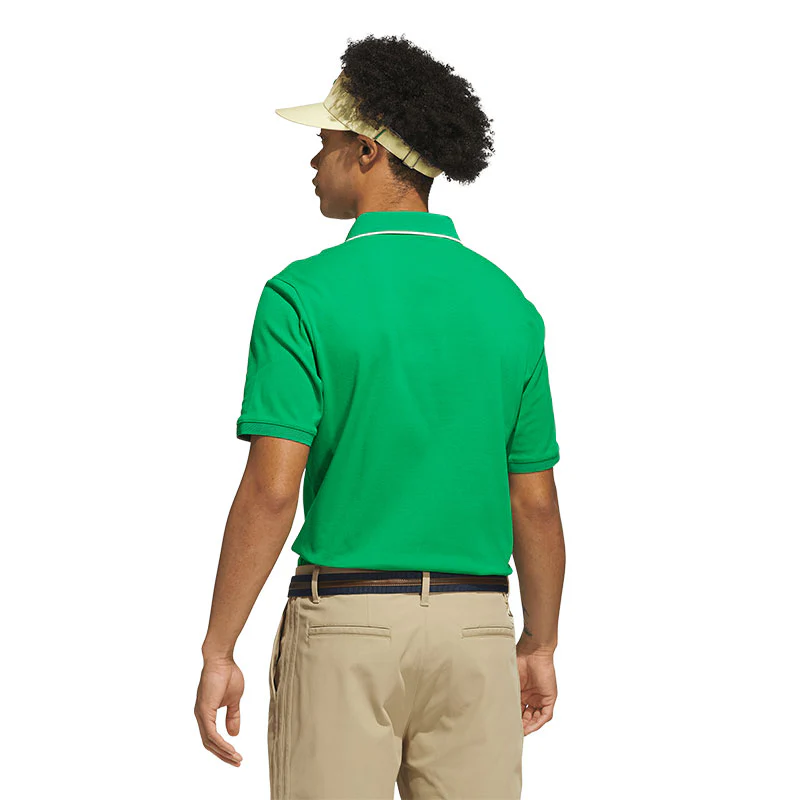 ADIDAS Originals Twistknit Trefoil Men's Polo (Green) - Image 2