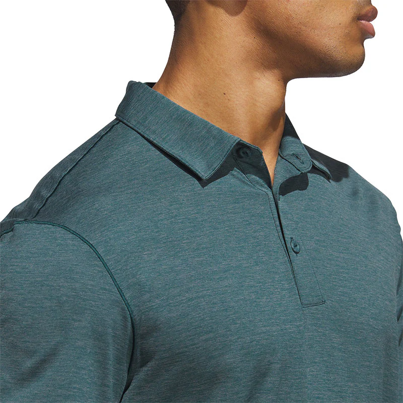 ADIDAS Ultimate365 Twistknit Men's Polo (Aurora) - Image 3