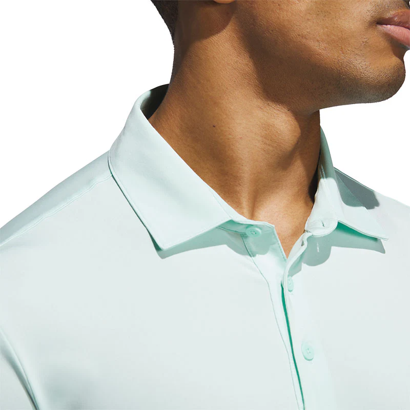 ADIDAS Ultimate365 Solid Men's Polo (Aqua) - Image 3