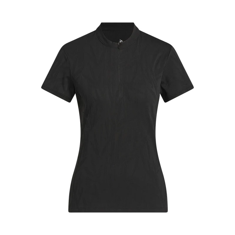 ADIDAS Go-To Women's Jacquard Polo (Black)