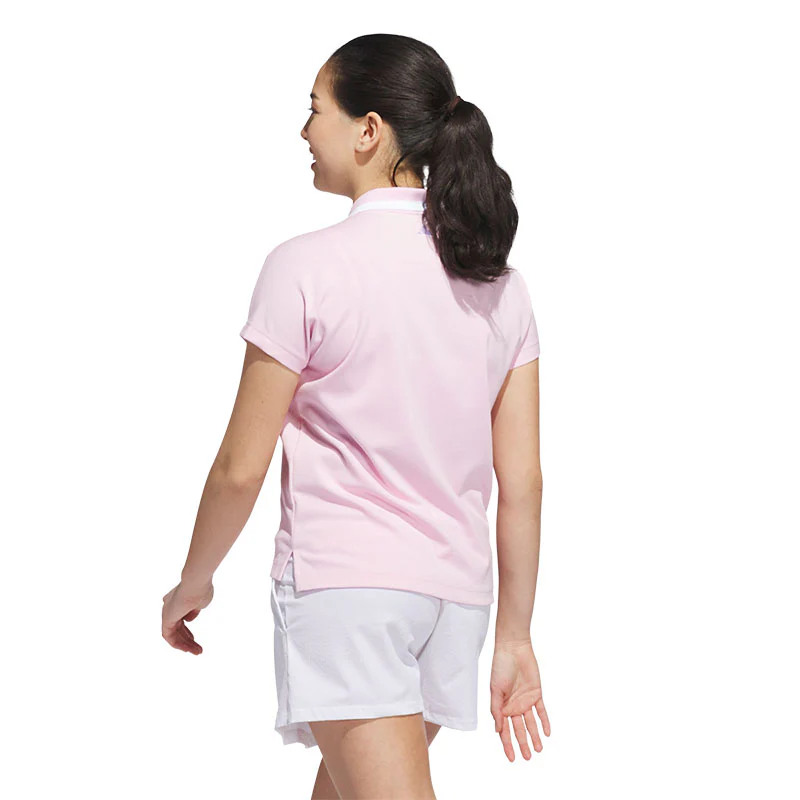 ADIDAS Go-To Women's Polo (Pink) - Image 2