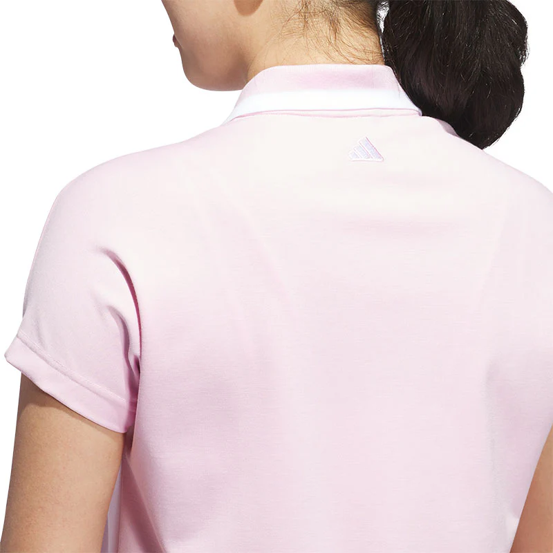 ADIDAS Go-To Women's Polo (Pink) - Image 4
