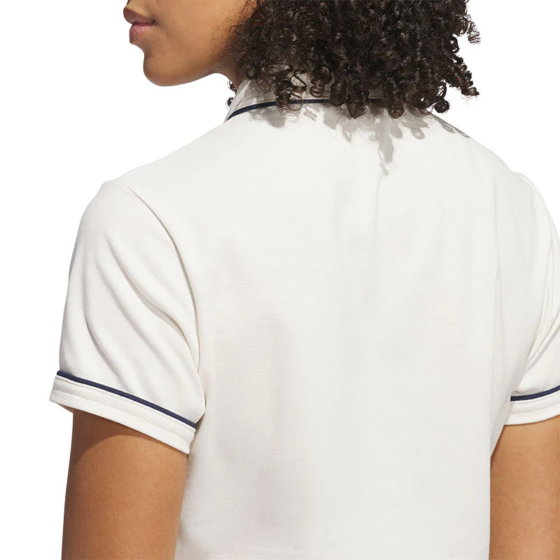 ADIDAS Originals Twistknit Trefoil Women's Polo (White) - Image 4