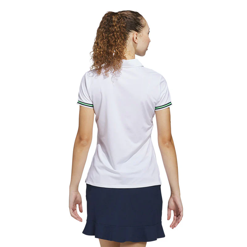 ADIDAS Ultimate365 Women's Polo (White) - Image 2