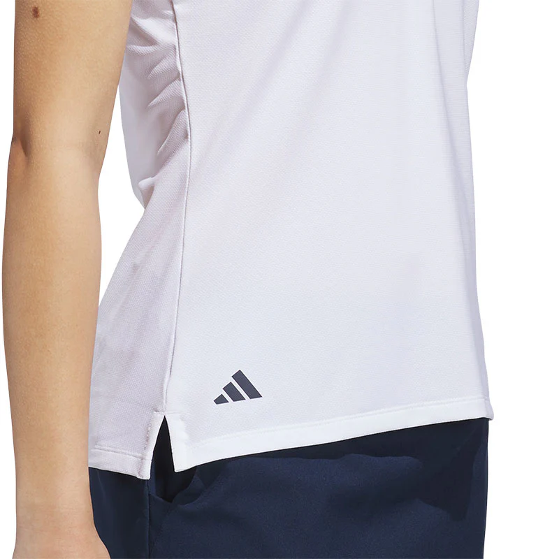 ADIDAS Ultimate365 Women's Polo (White) - Image 4