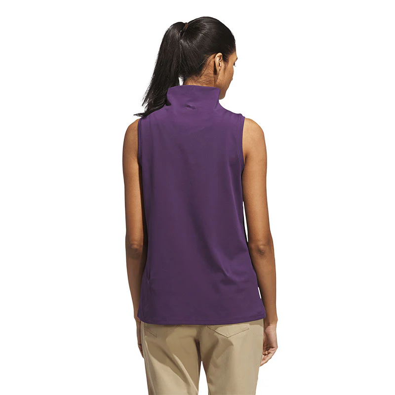 ADIDAS Ultimate365 Women's Sleeveless Mock Neck Top (Aurora) - Image 2