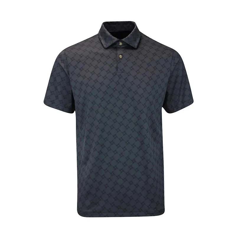 NIKE Jordan Sport Printed Men's Polo (Black)
