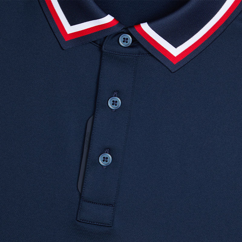 GFORE G/TAB Essential Men's Tech Jersey Polo (Twilight) - Image 4