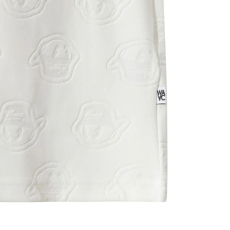 WAAC Men's Jacquard Polo (White) - Image 4
