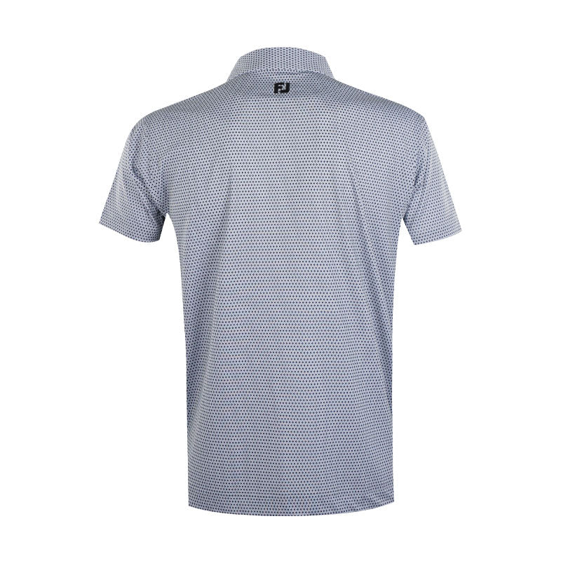 FOOTJOY Stellar Lisle Men's Polo (Grey) - Image 2