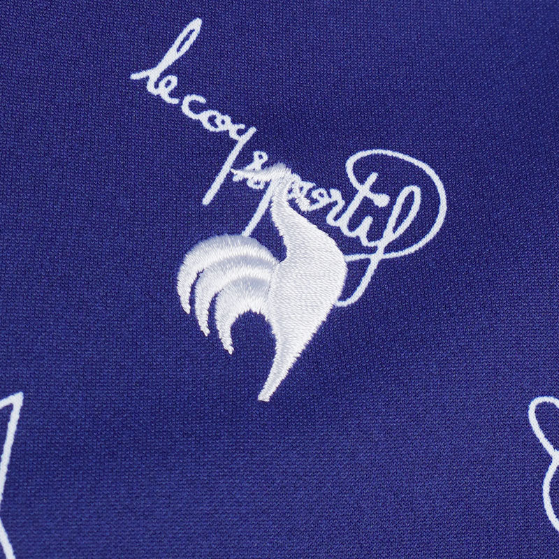 LE COQ SPORTIF GOLF Seasonal Print Men's Polo (Blue) - Image 4