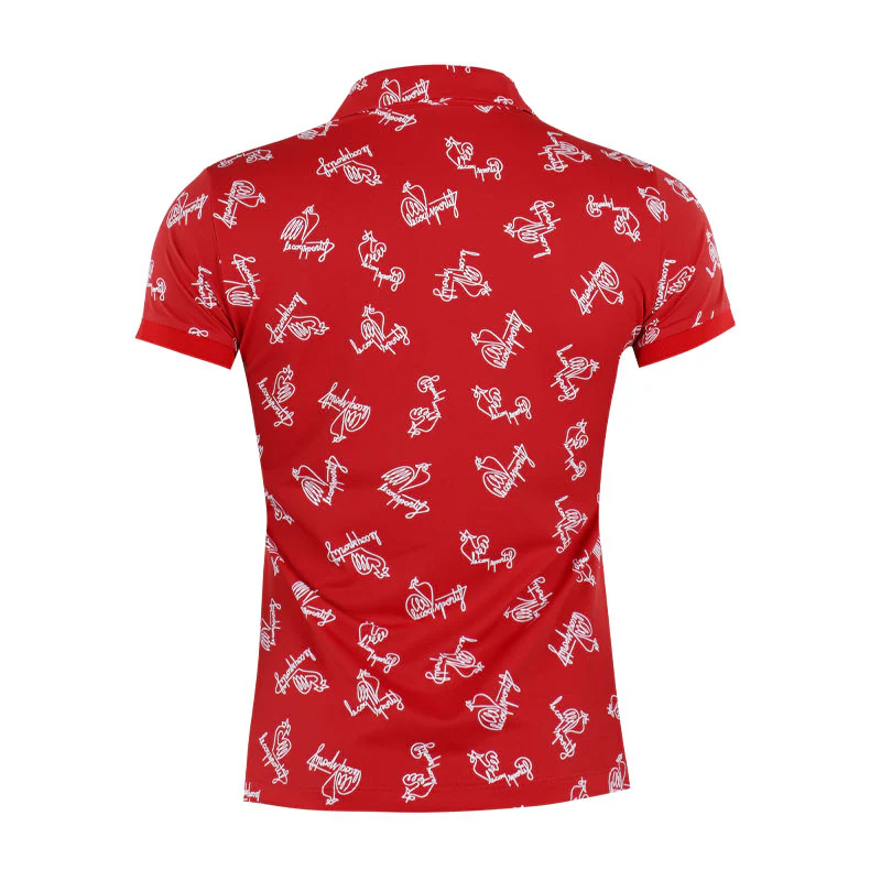 LE COQ SPORTIF GOLF Women's Polo (Red) - Image 2