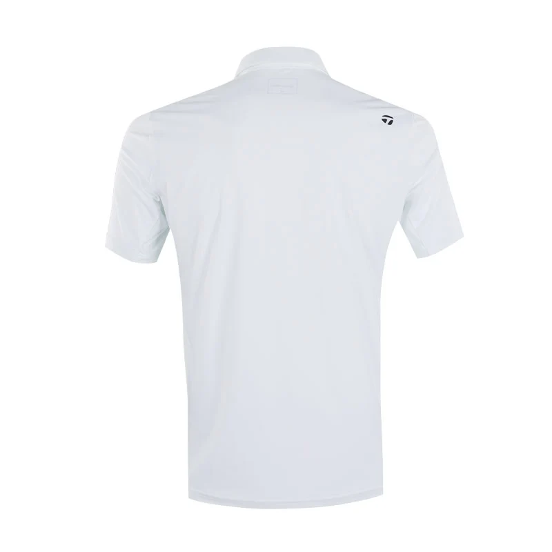 TAYLORMADE Edgy Block Men's Polo (White) - Image 2