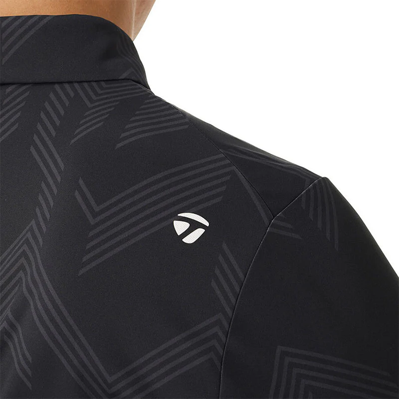 TAYLORMADE T-ICE Graphic Men's Polo (Black) - Image 4